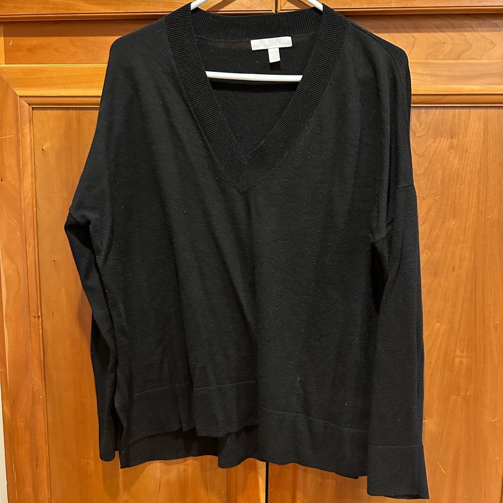 Chelsea28 Black Knit Top